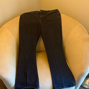 The Limited Dark blue Flare Jeans